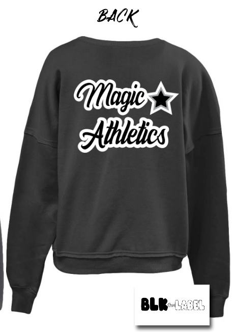 MAGIC ATHLETICS RAW EDGE CREW - BLACK