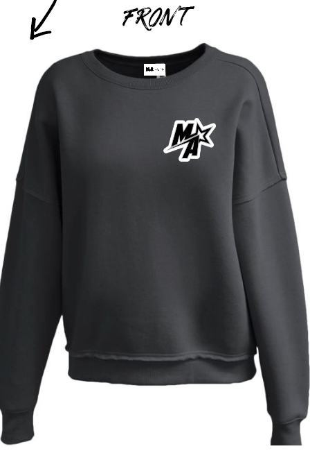 MAGIC ATHLETICS RAW EDGE CREW - BLACK