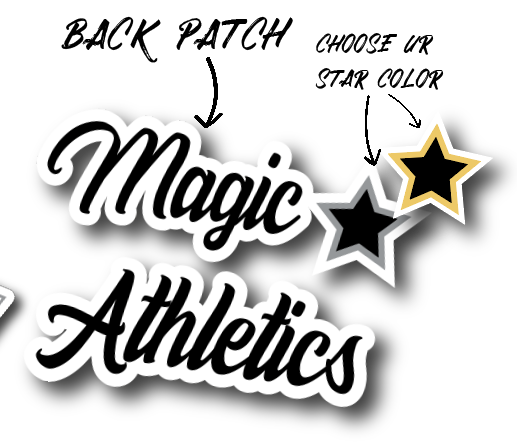 YOUTH BASE MODEL CUSTOM MAGIC ATHLETICS SATIN JACKET - SEWN